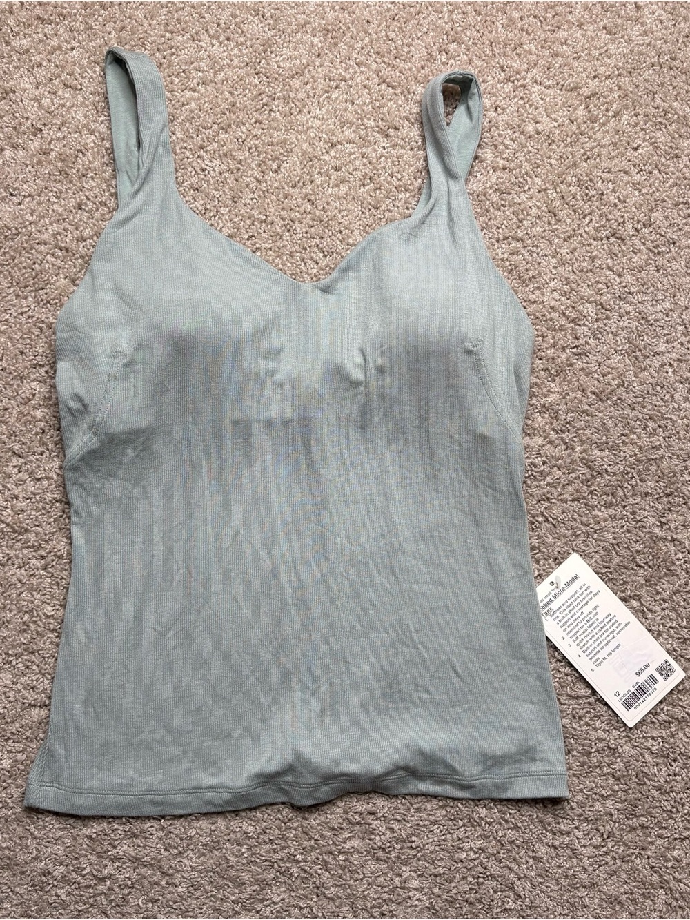 Lululemon Ribbed Micro-Modal Tank Top - Picture 1 of 5